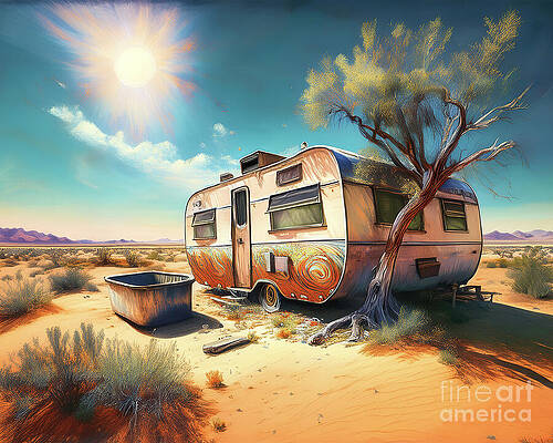 Summer Digital Art - Choice Real Estate by Macro Abundance