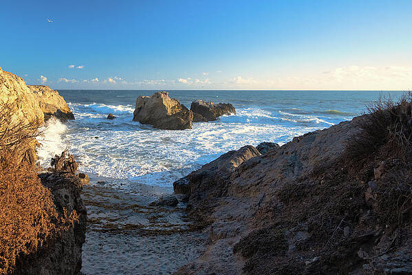 Wall Art featuring the photograph Choppy Seas On A November Day by Matthew DeGrushe