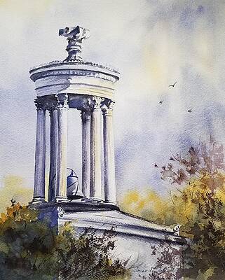 Wall Art featuring the painting Choragic Burlington by Amanda Amend