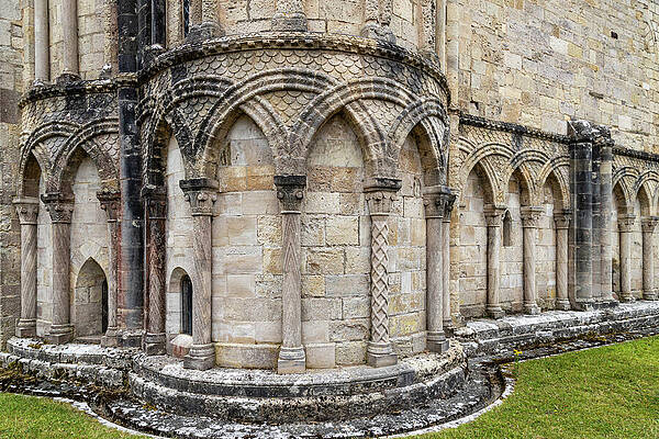 Unite Kingdom Wall Art featuring the photograph Christchurch Priory Architectural Detail by Shirley Mitchell