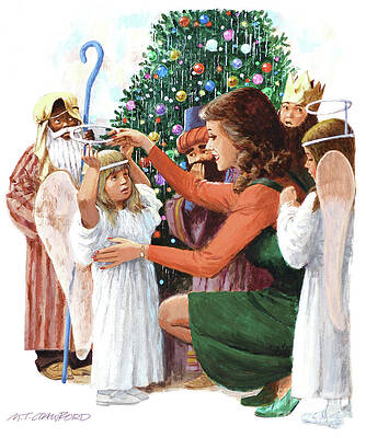 Christmas Pageant Print