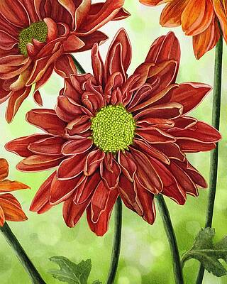 Flower Wall Art for Sale by Rebecca Lee