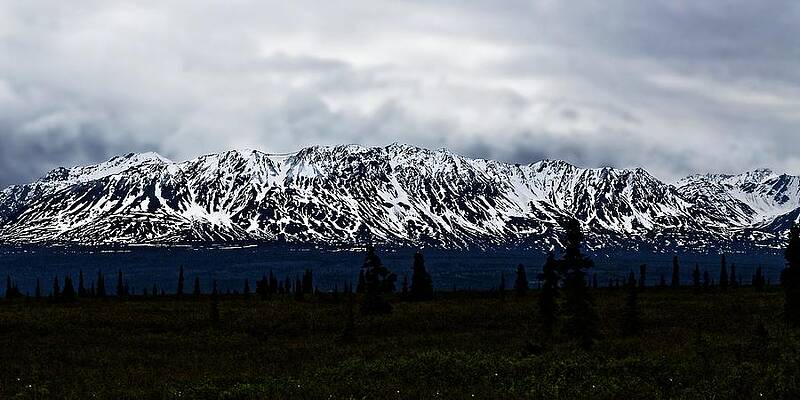 Alaska Photograph - Chugach Mountains - Alaska by KJ Swan