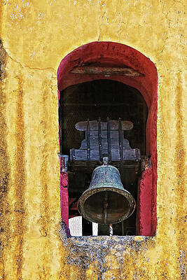 Wall Art featuring the photograph Church Bell by Tatiana Travelways