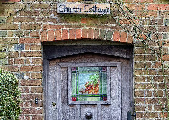 Charming Cottage Entrance Wall Art