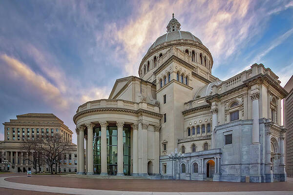 Wall Art featuring the photograph Church Of Christ Scientist by Susan Candelario
