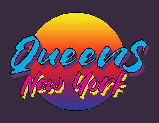 Wall Art featuring the digital art City Zen Queens by Christopher Lotito