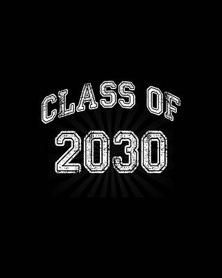 Cool Wall Art featuring the digital art Class Of 2030 by Flippin Sweet Gear