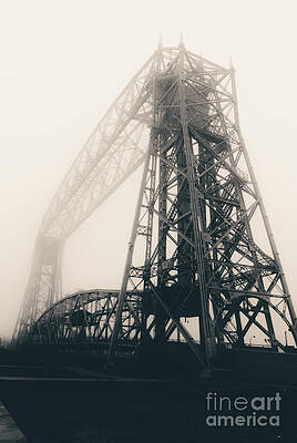 Wall Art featuring the photograph Classic Afternoon At The Duluth Lift Bridge by Duluth To Door County Photography