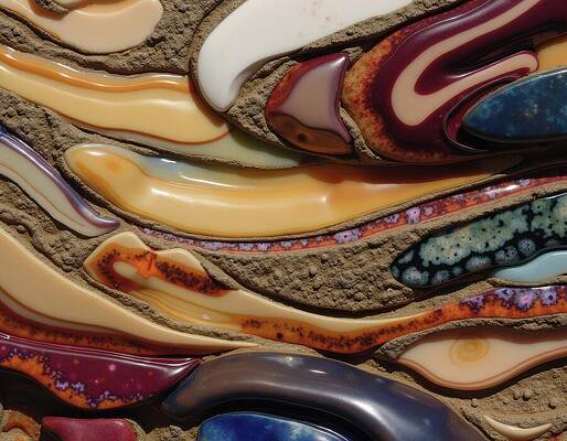 Organic Wall Art featuring the digital art Cleaning Up Nice by Eris And AI