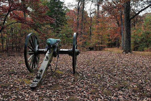 Confederate Wall Art featuring the photograph Clear Line Of Fire by American Landscapes