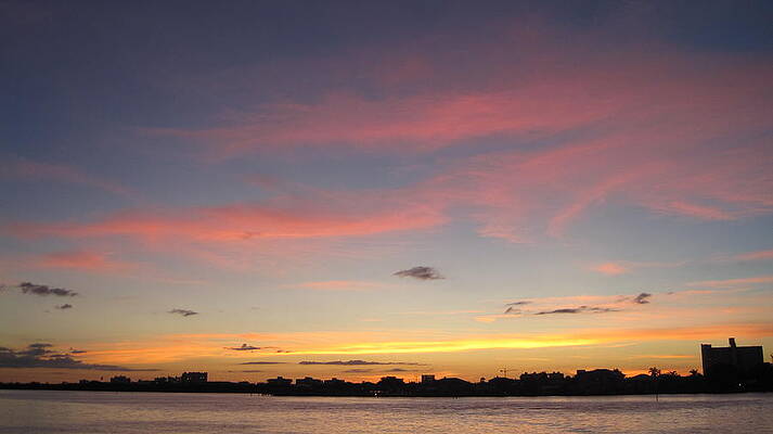 Pretty Photograph - Clearwater Beach Sunset by Doreen Rosselli