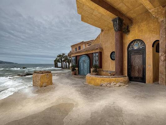 Architecture Wall Art featuring the digital art Closed For The Season by Eris And AI