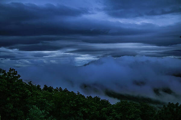 Wall Art featuring the photograph Cloud Layers by Deb Beausoleil