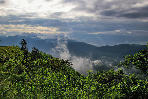 Wall Art featuring the photograph Clouds Rising by Deb Beausoleil