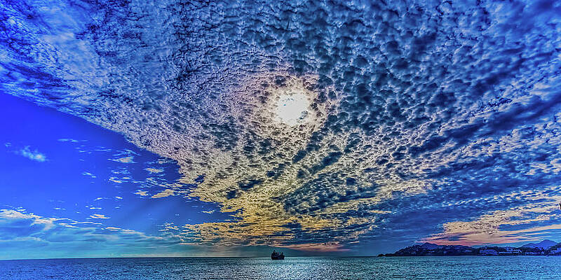 Sky Photograph - Cloudy Skies Manzanillo Mexico by Tommy Farnsworth