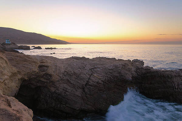 Wall Art featuring the photograph Coastal Calfifornia Sunrise by Matthew DeGrushe