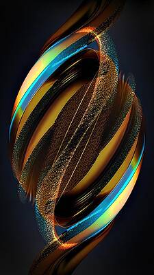Wall Art featuring the digital art Cocoon by David Manlove