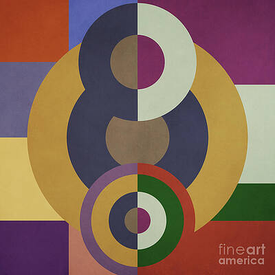 Fabric Wall Art featuring the digital art Color Revolutions TWO by BFA Prints