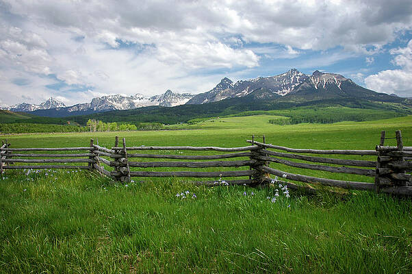 Wall Art featuring the photograph Colorado Rocky Mountains In Summer by Mary Lee Dereske