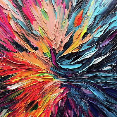 Digital Art - Colorful Abstract Art 2 by Gian Smith