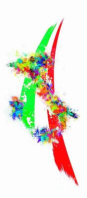 Painting - Colorful Abstract Italy Design by Stefano Senise