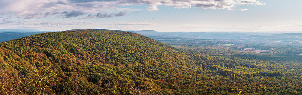 Fall Photograph - Colorful Autumn From Bake Oven Knob Panorama by Jason Fink