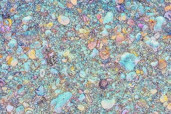 Colorful Stone Texture Wall Art