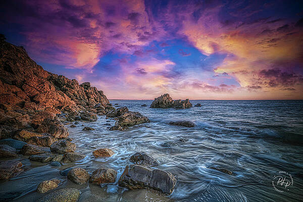 Wall Art featuring the photograph Colorful Clouds by Penny Polakoff