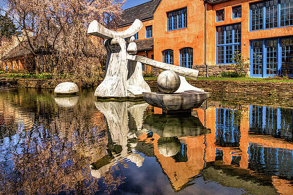 Architecture Wall Art featuring the photograph Colorful Reflections by Elvira Peretsman