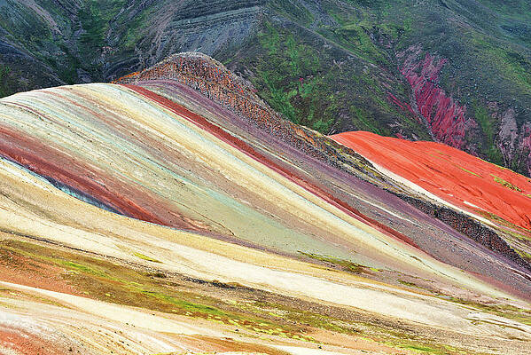 Collection Wall Art featuring the photograph Colors Of Peru - The Rainbow Mountain by Philippe HUGONNARD