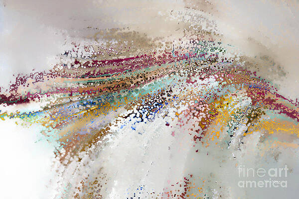 White Wall Art featuring the painting Colossians 4 17. Finish Strong. Bible Verse Christian Inspiration Scripture Wall Art by Mark Lawrence