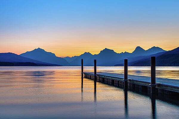 Wall Art featuring the photograph Come Away With Me - Glacier National Park by Adam Mateo Fierro