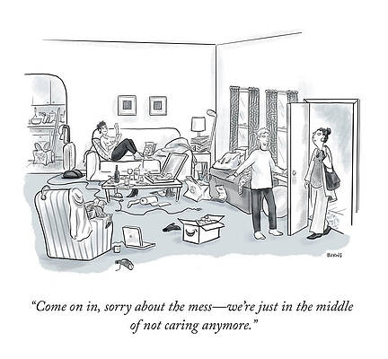 House Drawing - Come On In by Teresa Burns Parkhurst