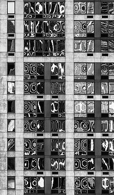 Abstract Wall Art featuring the photograph Complex Reflections by Elvira Peretsman