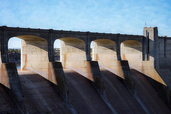 Wall Art featuring the photograph Conchas Dam New Mexico by Mary Lee Dereske