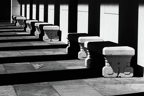 Architectural Shadow Patterns Wall Art