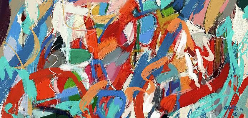 Bold Wall Art featuring the painting Breakthrough by Sonja Kraft