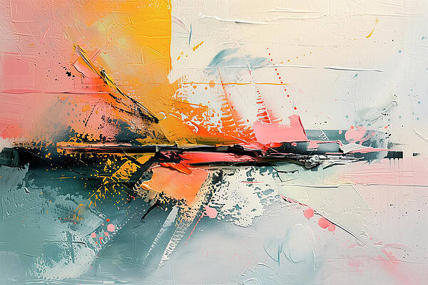 Collection Wall Art featuring the digital art Contemporart - Blow Up II by Philippe HUGONNARD