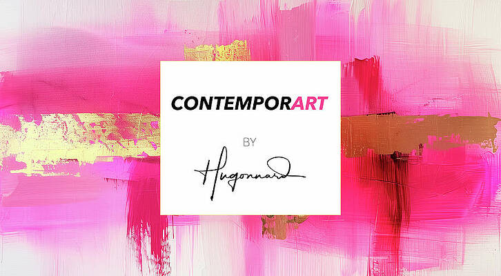 Vibrant Wall Art featuring the photograph Contemporart By Hugonnard by Philippe HUGONNARD
