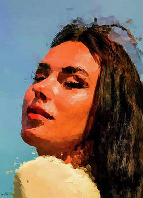 Woman Digital Art - A Woman Of Substance by Gradify Creations