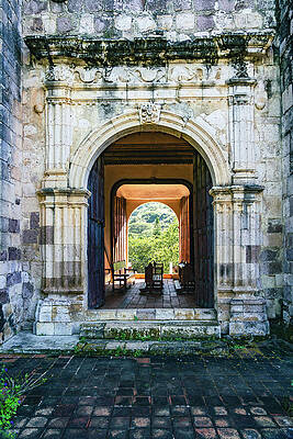 Mexico Wall Art featuring the photograph Copala Church Doorway by Tommy Farnsworth