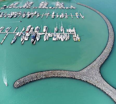 Beautiful Wall Art featuring the photograph Coral Sea Harbour No 2 by Andre Petrov