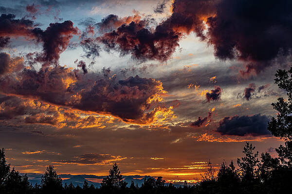 Mountain Wall Art featuring the photograph Cosmic Clouds by Tim Lyden