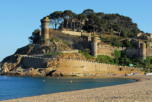 Sky Wall Art featuring the photograph Costa Brava, Spain by Severija Kirilovaite