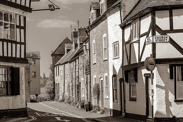 Charming English Village Street Photograph