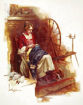 Craftsmen Of America - Seamstress Print