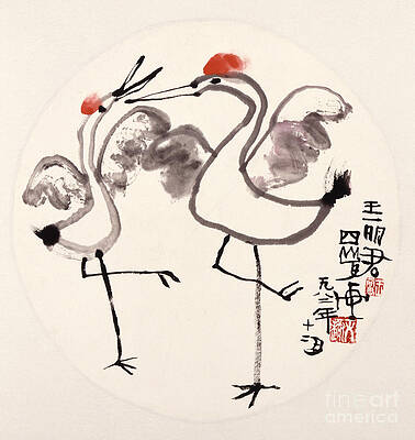 Cranes Print