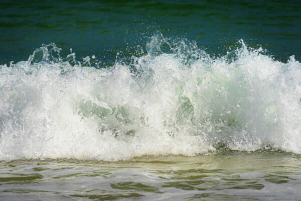 Nature Wall Art featuring the photograph Crashing Ocean Waves by Dave King