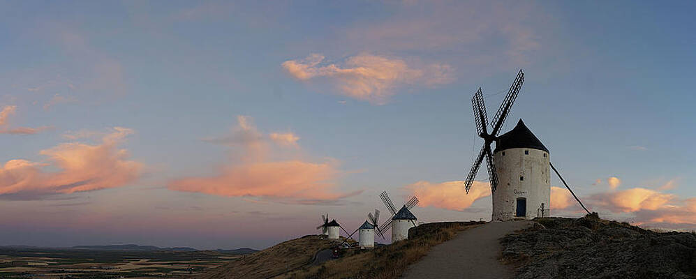 Historical Wall Art featuring the photograph Crepuscular Consuegra by Richard Reeve